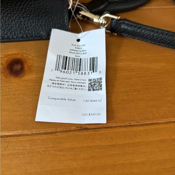 Kate Spade Black Crossbody Bag with Silver Details - Picture 9 of 13